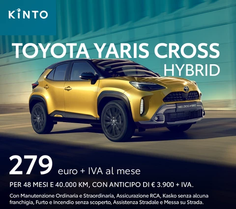 Nuova Yaris Cross Hybrid